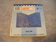 Set de lettres autocollantes de couleur bleue PICKUP LETTERING SYSTEMS