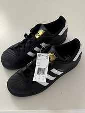 Adidas Superstar Foundation J Big Kid's Shoes Core Black-FTW White b23642