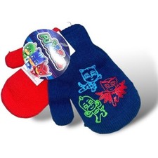 PJMASKS Gloves Kids Winter Gear Snow Hand Warmers Poppy 2 Pack red blue