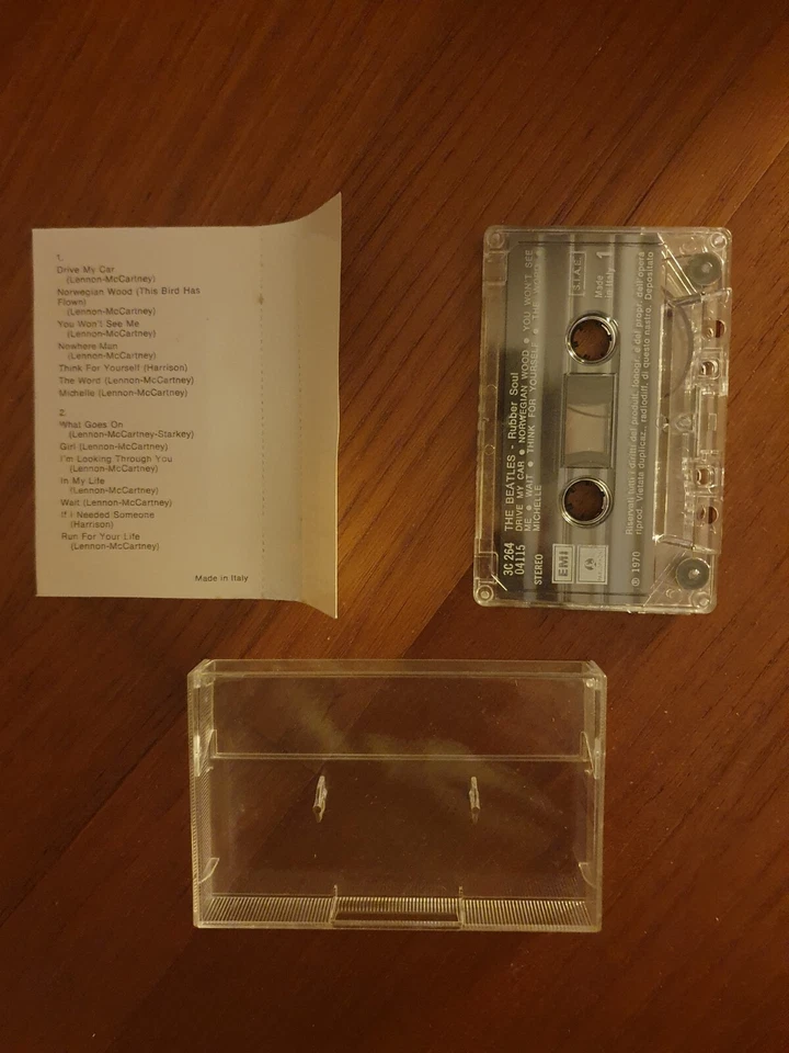The Beatles Rubber Soul Musicassetta MC K7 - Immagine 2 di 2