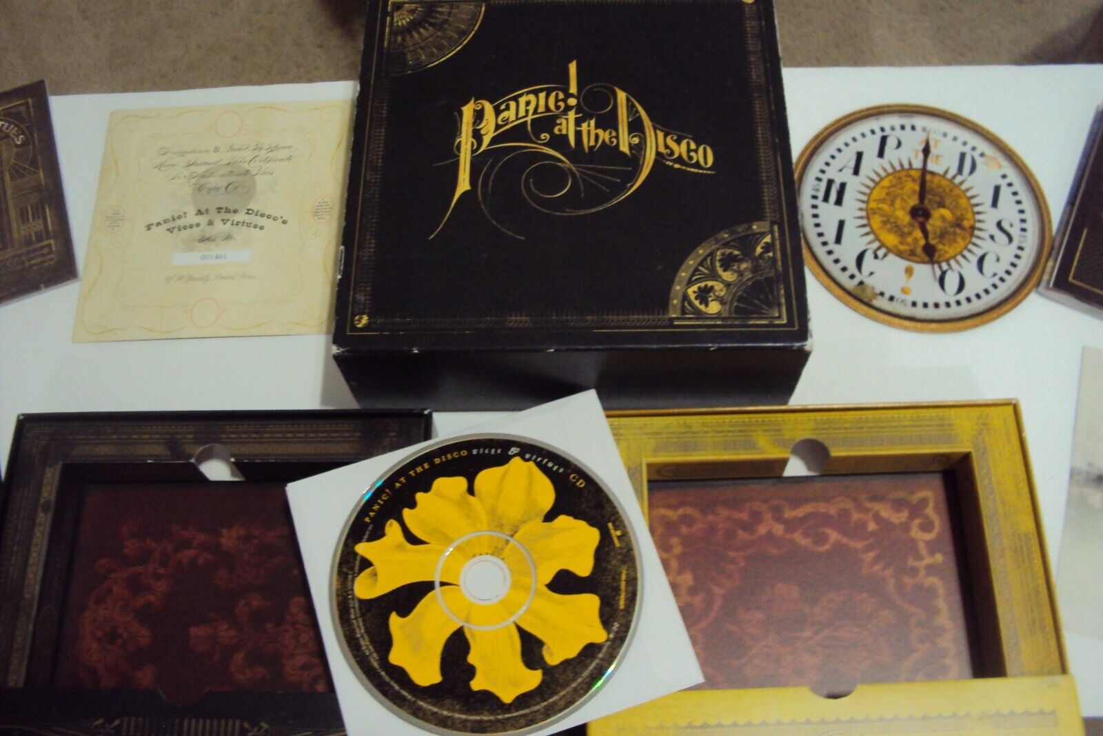 Panic at the Disco VICES AND VIRTUES Deluxe BOX SET - COMPLETE!