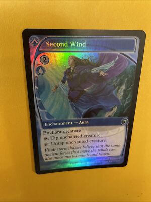 MTG - Second Wind - FOIL - Future Sight - NM/MT - Brandy New!