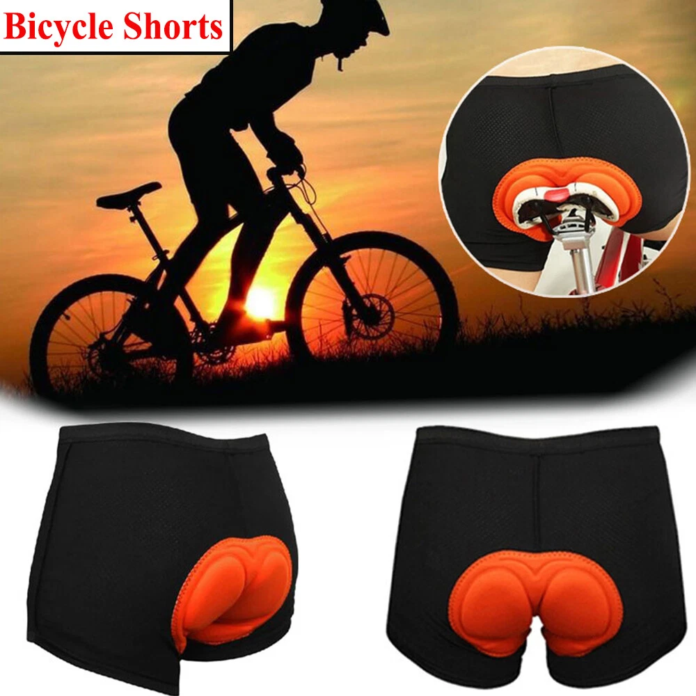 Mens Cycling Shorts 3D Padded Bicycle Riding Pants Bike Biking