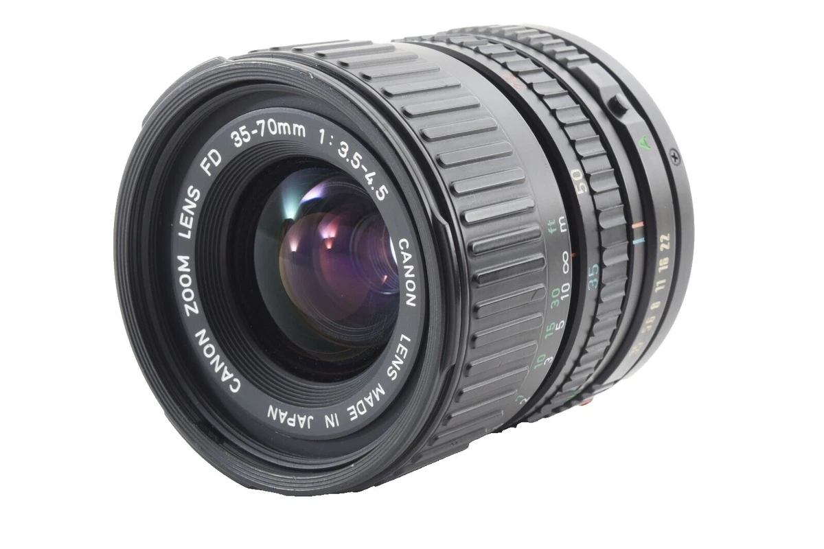 Canon FD 35-70mm Focal Camera Lenses for sale | eBay
