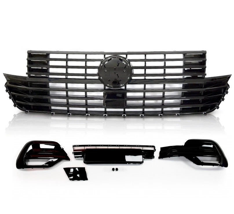 Rinnova Il Look Del Tuo VW T6 Con Questa Griglia Cromata In Acciaio Inox, Facile Da Montare!