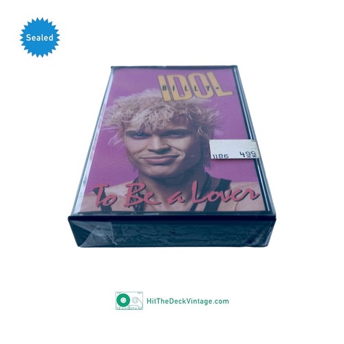 Billy Idol To Be A Lover Cassette Tape (1986) Maxi-Single Rock New Wave SEALED - Picture 4 of 6