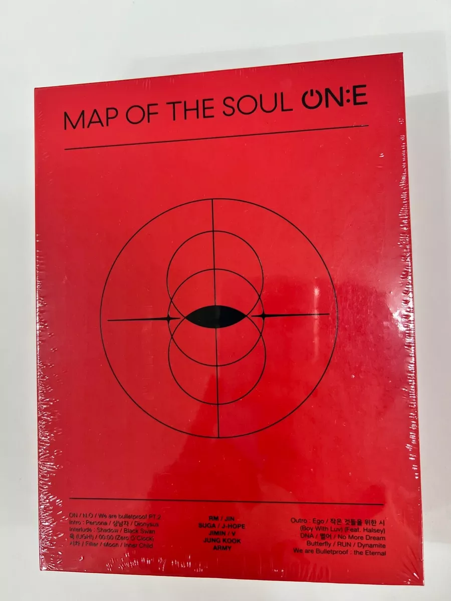 BTS DVD BTS MAP OF THE SOUL ON:E-