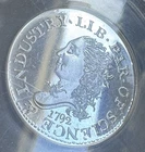 1792 ANACS Half Disme Silver Medal Coin PR67 DCAM 1st US Struck Pattern