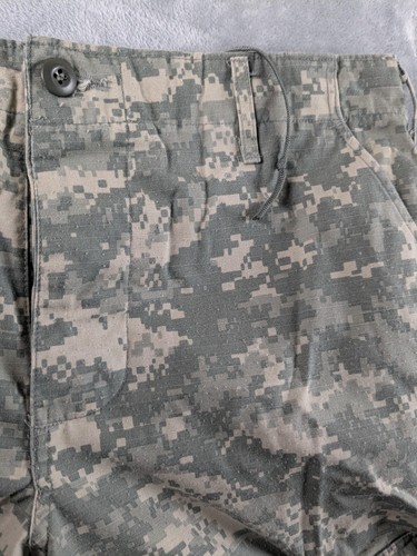 US Army Combat Uniform pantaloni uomo medi corti mimetici cargo ACU mimetici digitali - Foto 11 di 19
