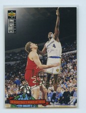 1994-95 Collector's Choice Euro Gold Signature Chris Webber Michigan U