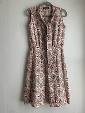 Polly Peck by Sybil Zelker Vintage 1960’s Print Dress Size 12 UK