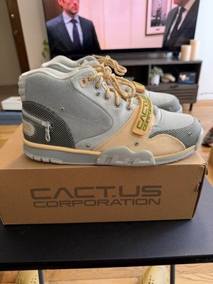 Men Nike 10.5 Cactus Jack Air Trainer 1 Travis Scott mid DR7515-001