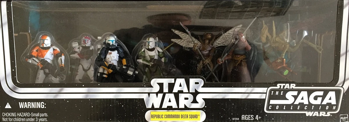 Hasbro Star Wars Republic Commando Delta Squad Set Action Figure