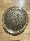 1880-P MORGAN SILVER DOLLAR ATTRACTIVE TONING, CONDITION VF35+