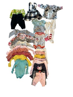 Carter's Infant Girls Winter Clothing Lot of 26 Size Newborn/ 0-3 Months