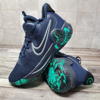 Nike KD Trey 5 IX Obsidian/Clear Emerald Mens 12 Blue Green CW3400-400 $_12.JPG?set_id=880000500F main image 4