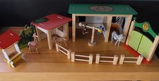 Holz-Tierpark-Set 