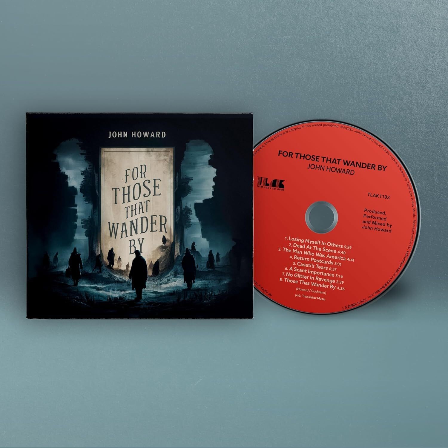 John Howard For Those Who Wander By (CD) Album Digipak