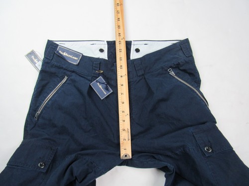 Vintage neu mit Etikett Polo Ralph Lauren Naval Club WWII Mountain Div Cargohose 34 x 32 neu aus altem Lagerbestand 90er - Bild 11 von 15