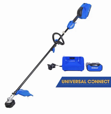 #ad 🔥NEW🔥 Kobalt Gen4 40 volt 15 in Straight Shaft Battery String Trimmer 4.0 Ah $119.99