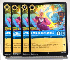 Disney Lorcana TCG Reign of Jafar Adelaide Bonfamille 164/204 Common x4