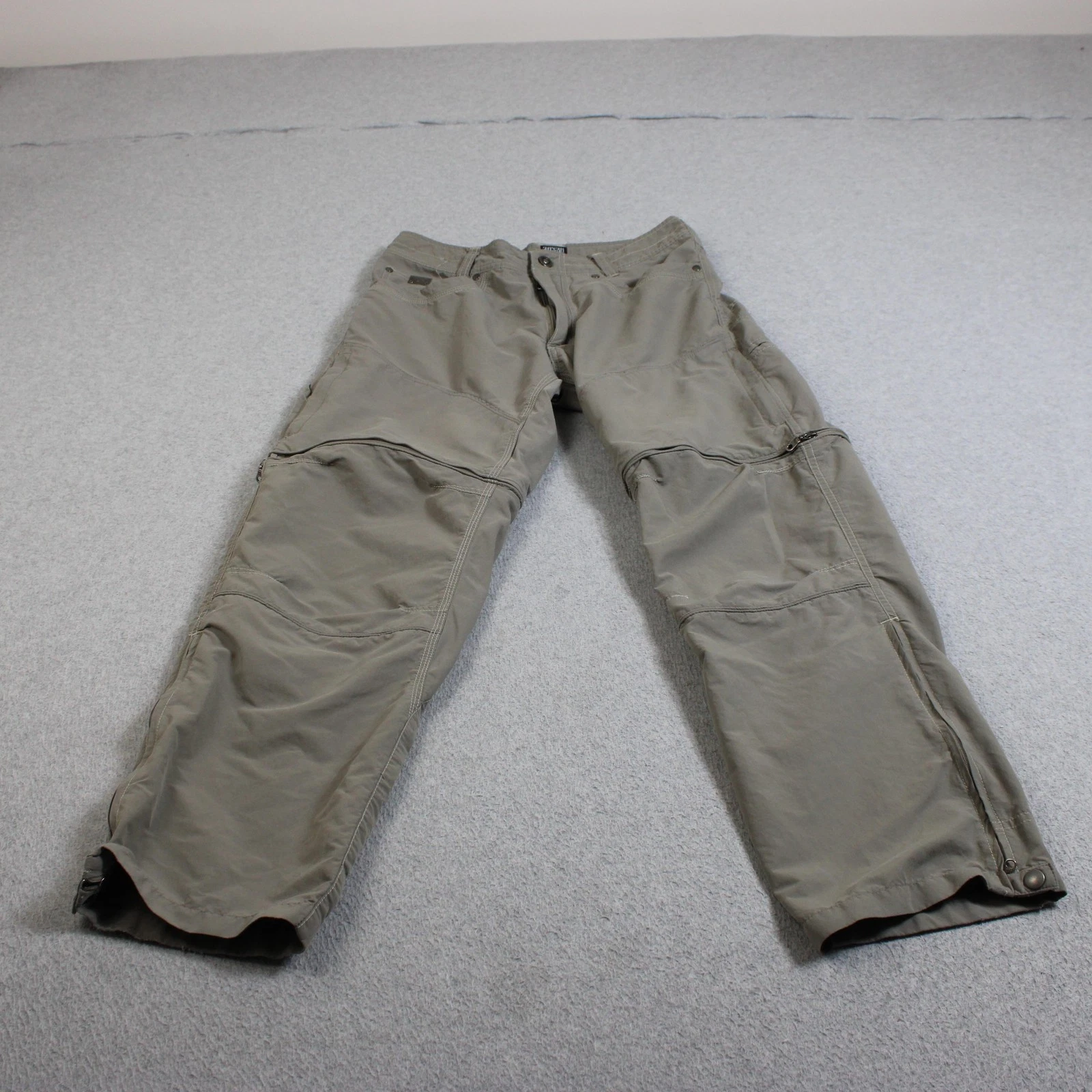 Kuhl Liberator Convertible Pants Men 30x30 Beige Cargo Zip Off Outdoor Hiking
Opens in a new window