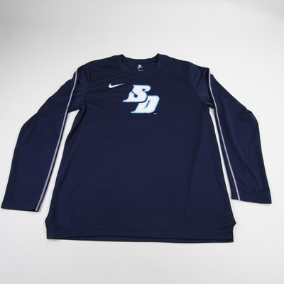 #ad San Diego Toreros Nike Dri Fit Long Sleeve Shirt Men#x27;s Navy Used $29.99