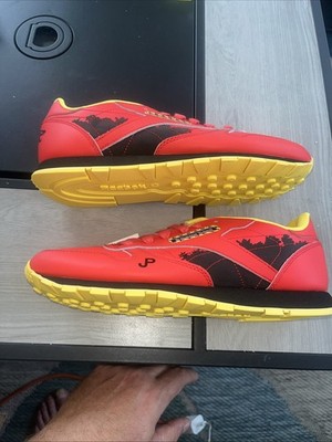 Reebok Size Black Red Yellow Jurassic Park Jurassic World Dinosaur Shoes  194828530730|