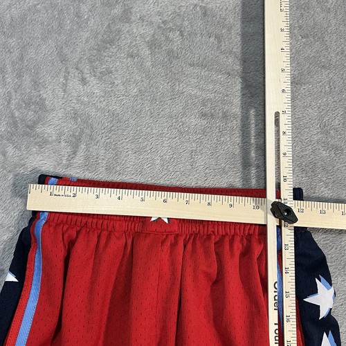 Mitchell & Ness Team USA Shorts Herren Small rot 1996 Swingman Basketball Shorts - Bild 12 von 13