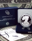 2019 "W" PROOF American SILVER Eagle *WEST POINT* $1 Box & COA ECC&C, Inc.