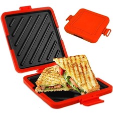 Toasted Sandwich Maker Machine Microwavable Waffle Maker Microwave Oven Toastie