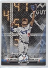 2018 Topps Topps Salute Series 2 Glove Work Blue Yasiel Puig #S-95 1k9