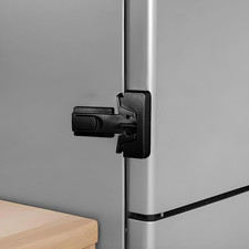 2 Pack Mini Fridge Lock Freezer Lock To Keep Door Closed Freezer Door Black