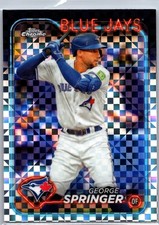 2024 Topps Chrome #134 George Springer X-Fractors