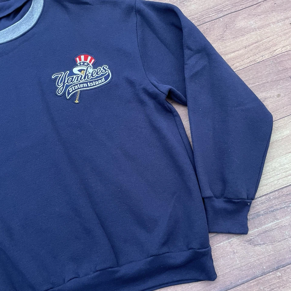 Sudadera De Colección Majestic Staten Island Yankees Nueva York Cuello Alto Adulto XL Foto 4 de 4