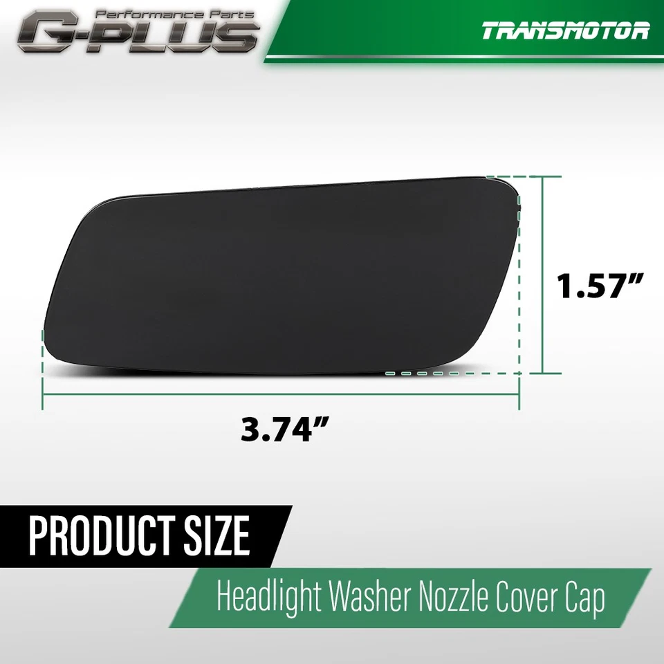 Headlamp Washer Nozzle Cover Cap L/R Fit Volvo S90/V90/V90 Cross Country 2017-25 - Image 3 of 4