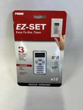 Prime Digital In Wall Timer EZ-SET Indoor WMTNIWP 125 V White