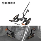 NICECNC For Harley Dyna Forward Controls Footpegs Kit Super Glide Street Bob