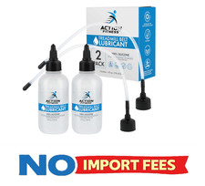 Action Fitness 100 Silicone Treadmill Lubricant for Belt Maintenance 2 Pack -