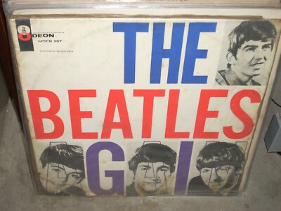 BEATLES again ( rock ) odeon mono blue brazil | eBay