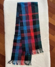 Paititi Woolens Co Scarf Juneau Alaska Hand Loomed In Bolivia 100% Alpaca