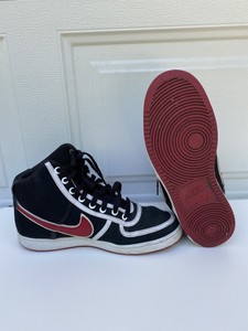 nike vandal black and white