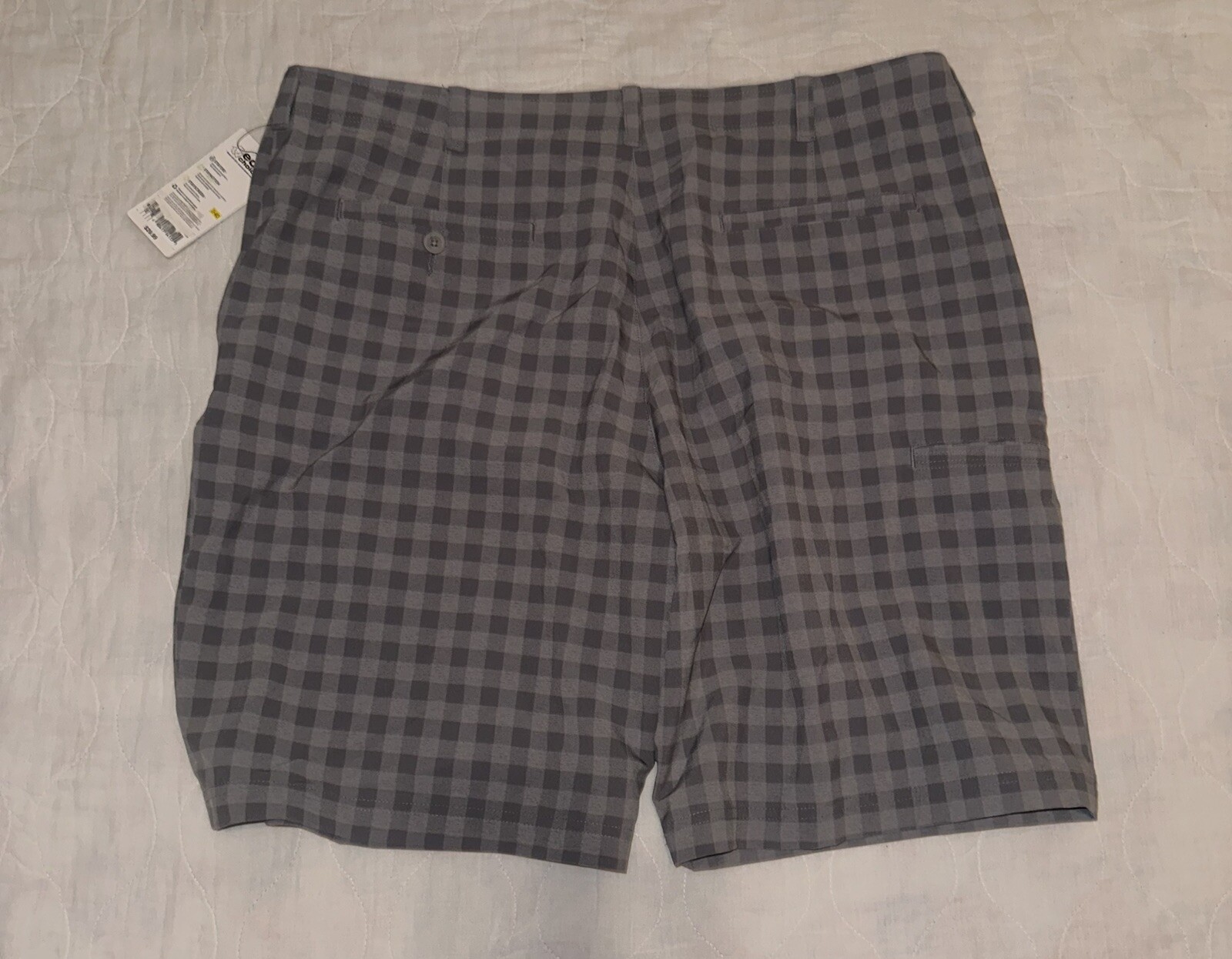 NEW Men's Jack Nicklaus Golf Shorts Size 40 Gray Plaid NWT eBay