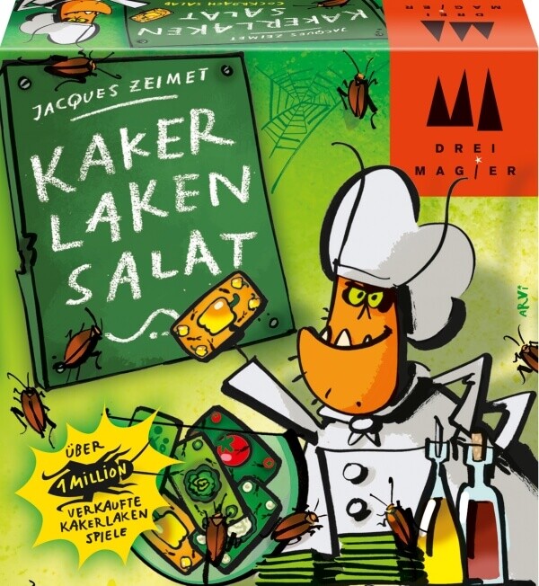 Thumbnail - Schmidt Spiele 40839 Drei Magier Spiele, Kakerlakensalat, 2 Bis 6