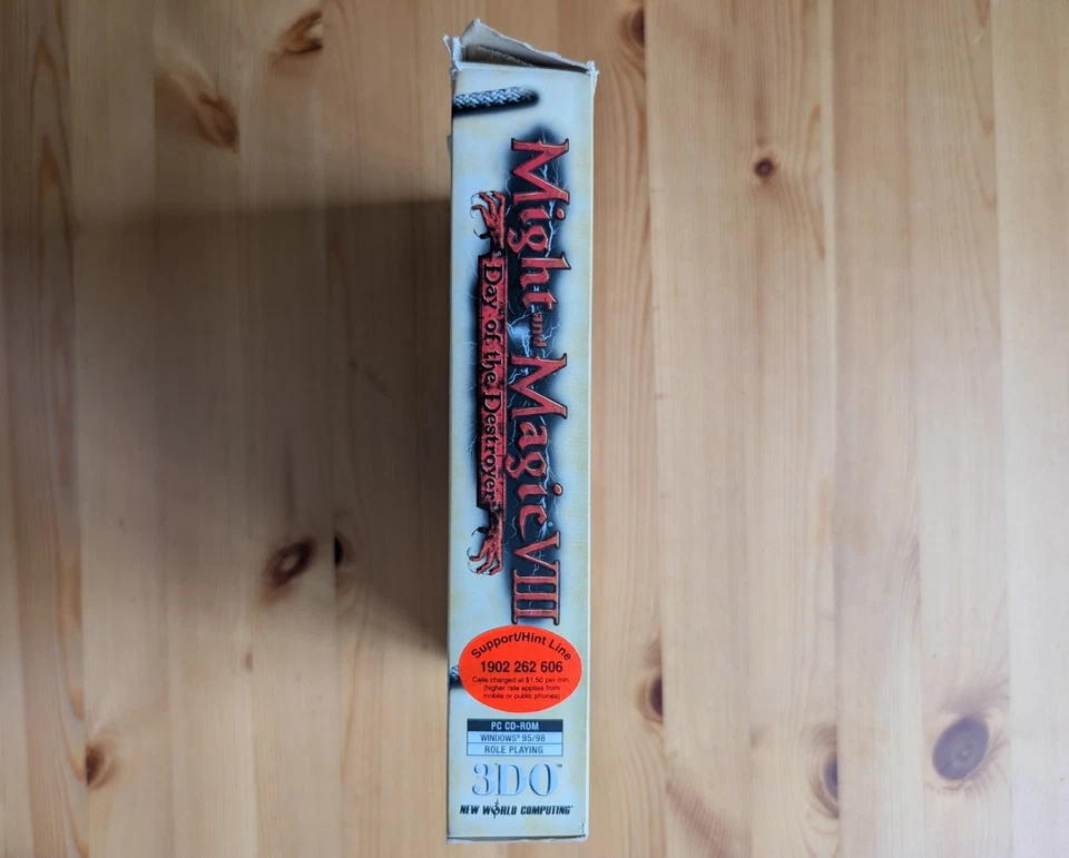 Might and Magic VIII: Day of the Destroyer PC With Box Completed w Map & Manual - Image 4 of 4