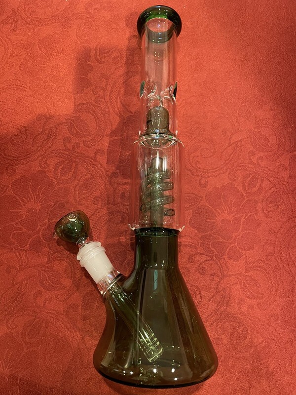 New 12 inch Water Pipe Heavy Glass Bong Smoking Pipe Ship From New York