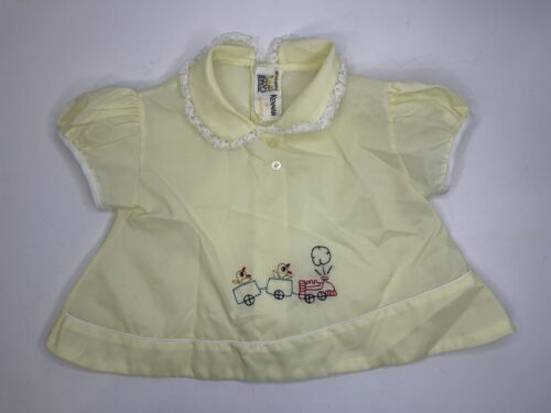 Vintage Baby/Doll Clothing Dress 50s 60s button shirt USA Kenmar California READ