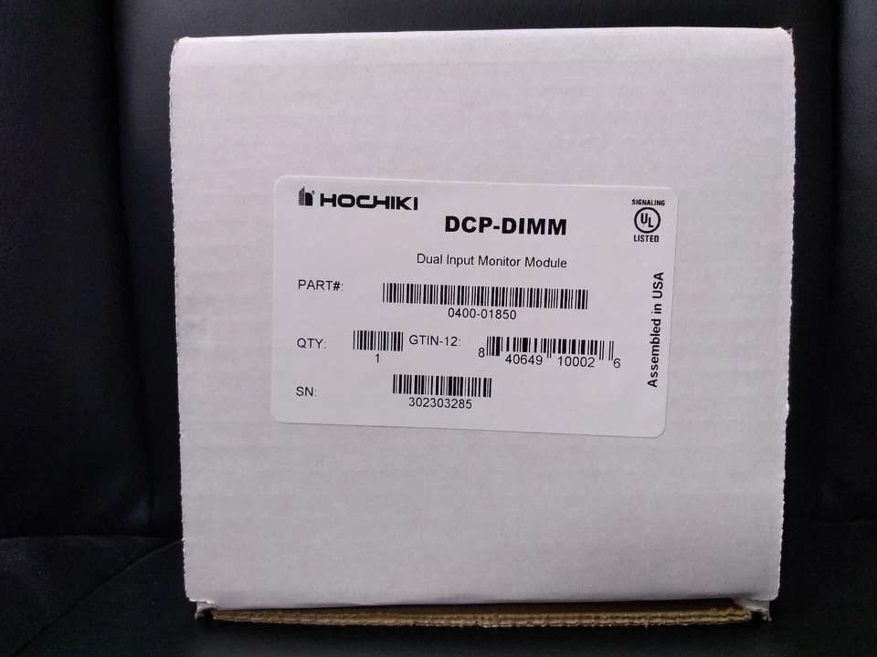 Dual Input Module, Addressable, Hochiki Model DCP-DIMM