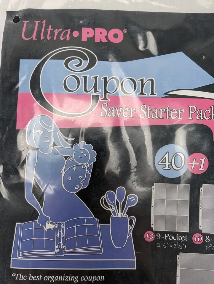 Ultra Pro Cupón Ahorrador Starter Pack 40+ Páginas Premium Organizando Nuevo Foto 2 de 4