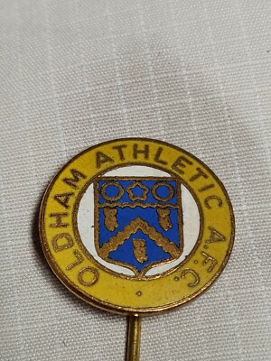 Anstecknadel Fußball Oldham Athletic A F C  (  53  )